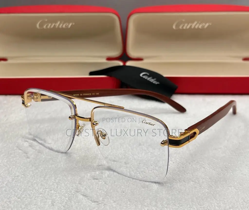 Cartier Quality Luxury Men Sunglasses