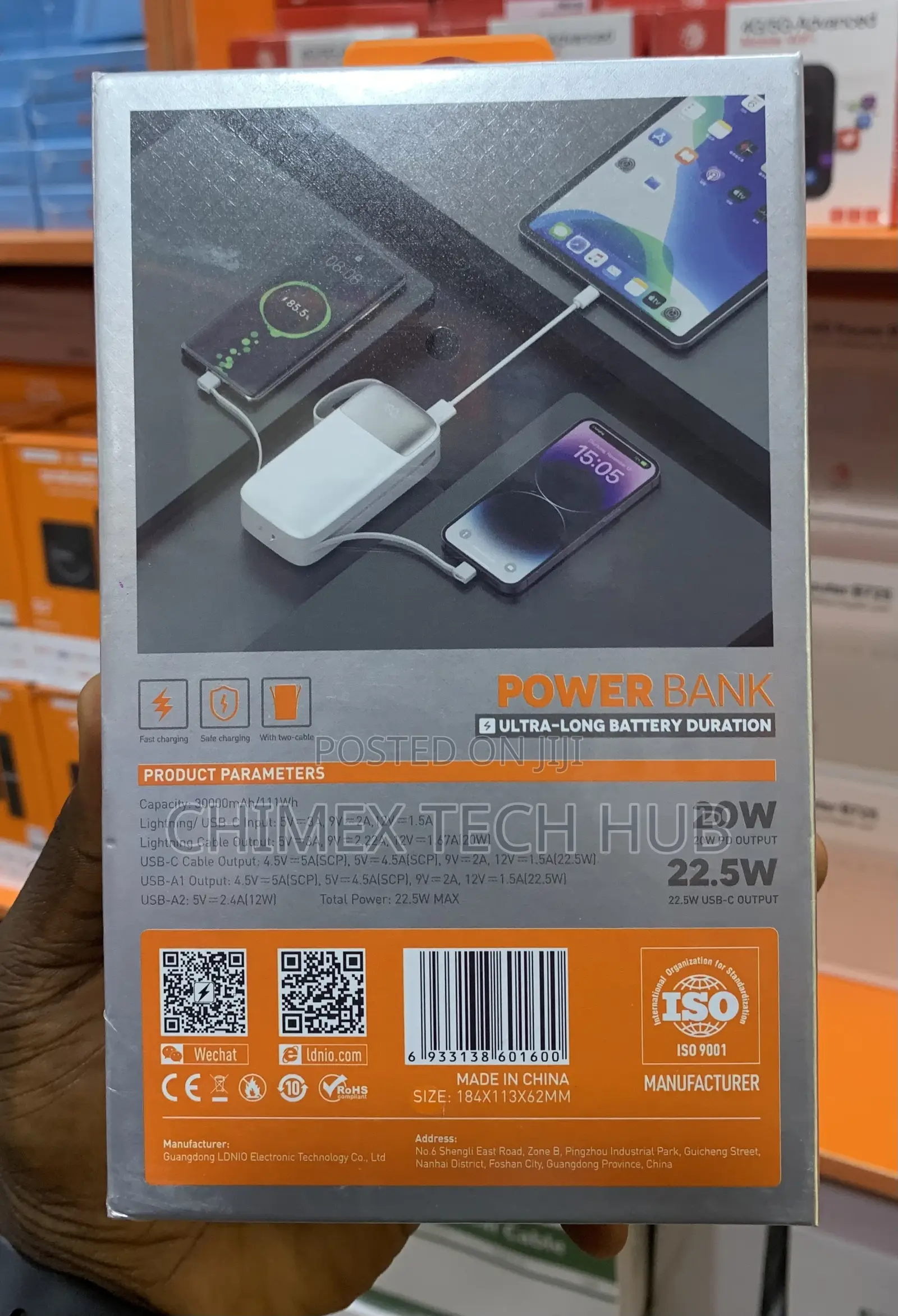 Ldnio 30000mah Power Bank