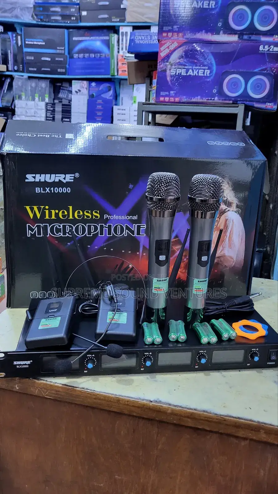 BLX 10000 4 in 1 Wireless Microphone