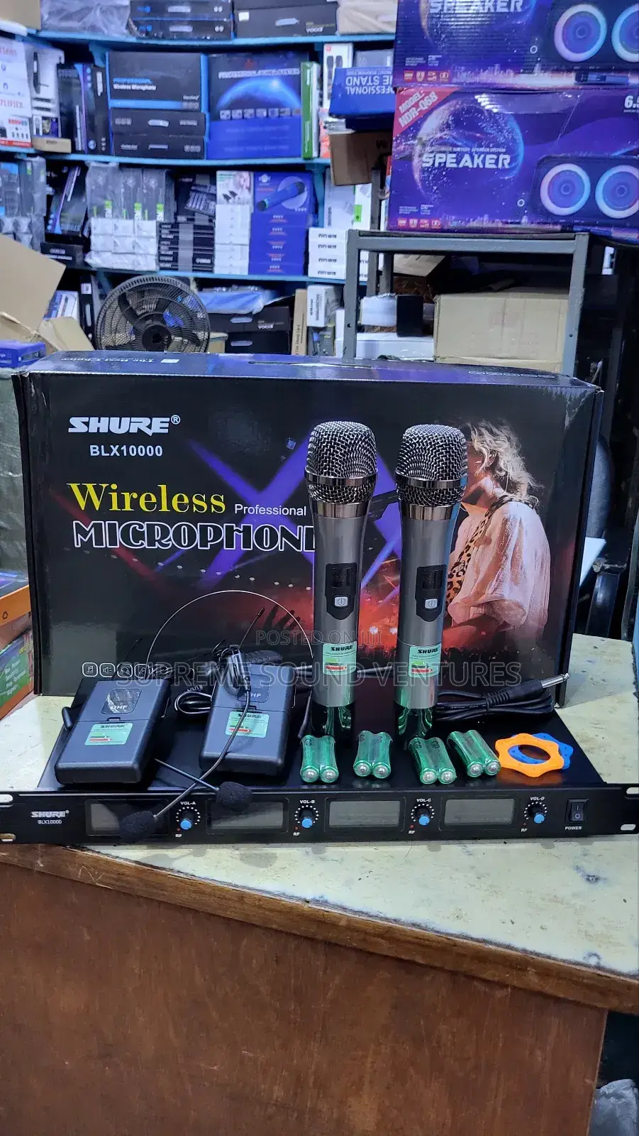 BLX 10000 4 in 1 Wireless Microphone