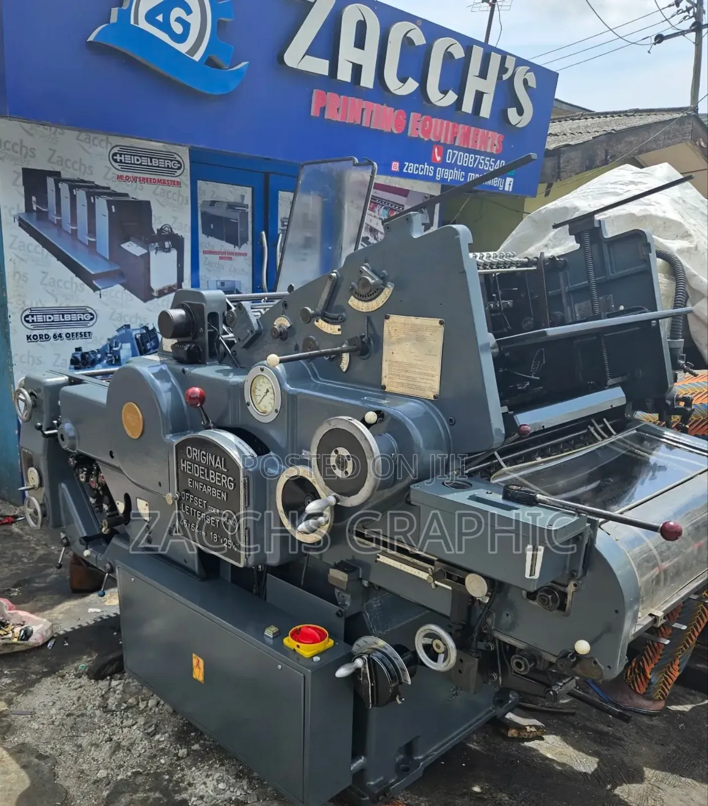 Heidelberg Kord64 Paper Printing Machine