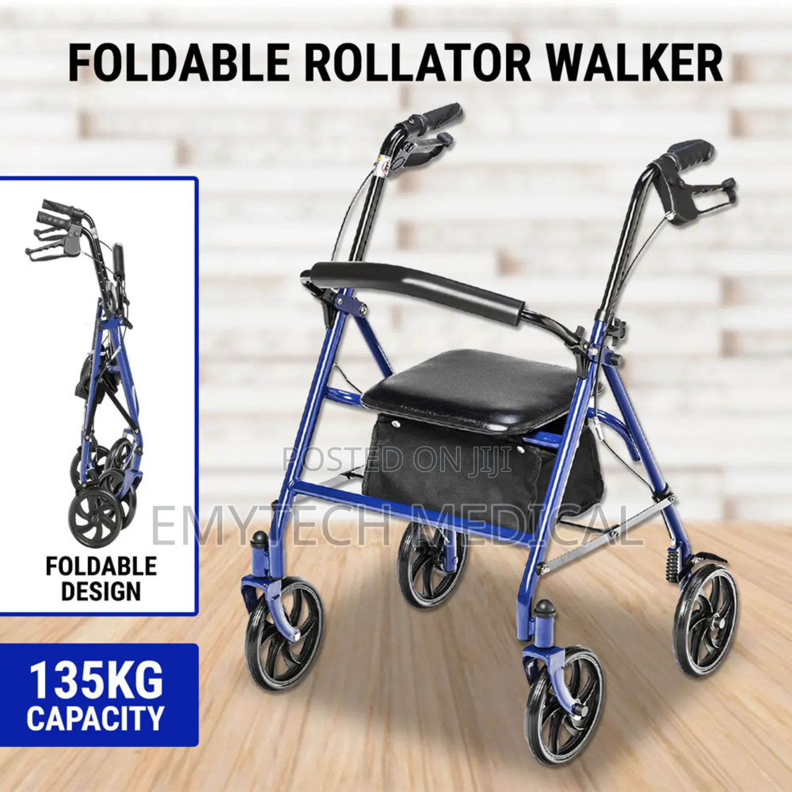 Foldable Rolator Walker Zimmer Frame