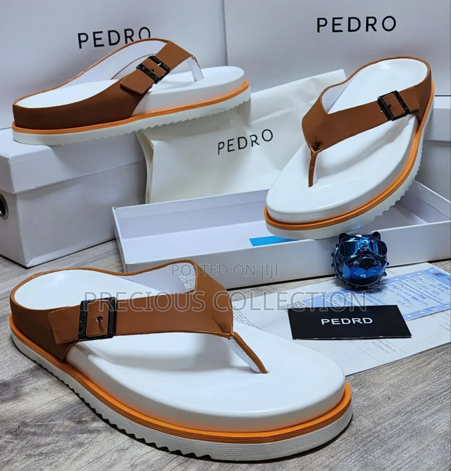 Men's Pedro Leather Luxury Slippers