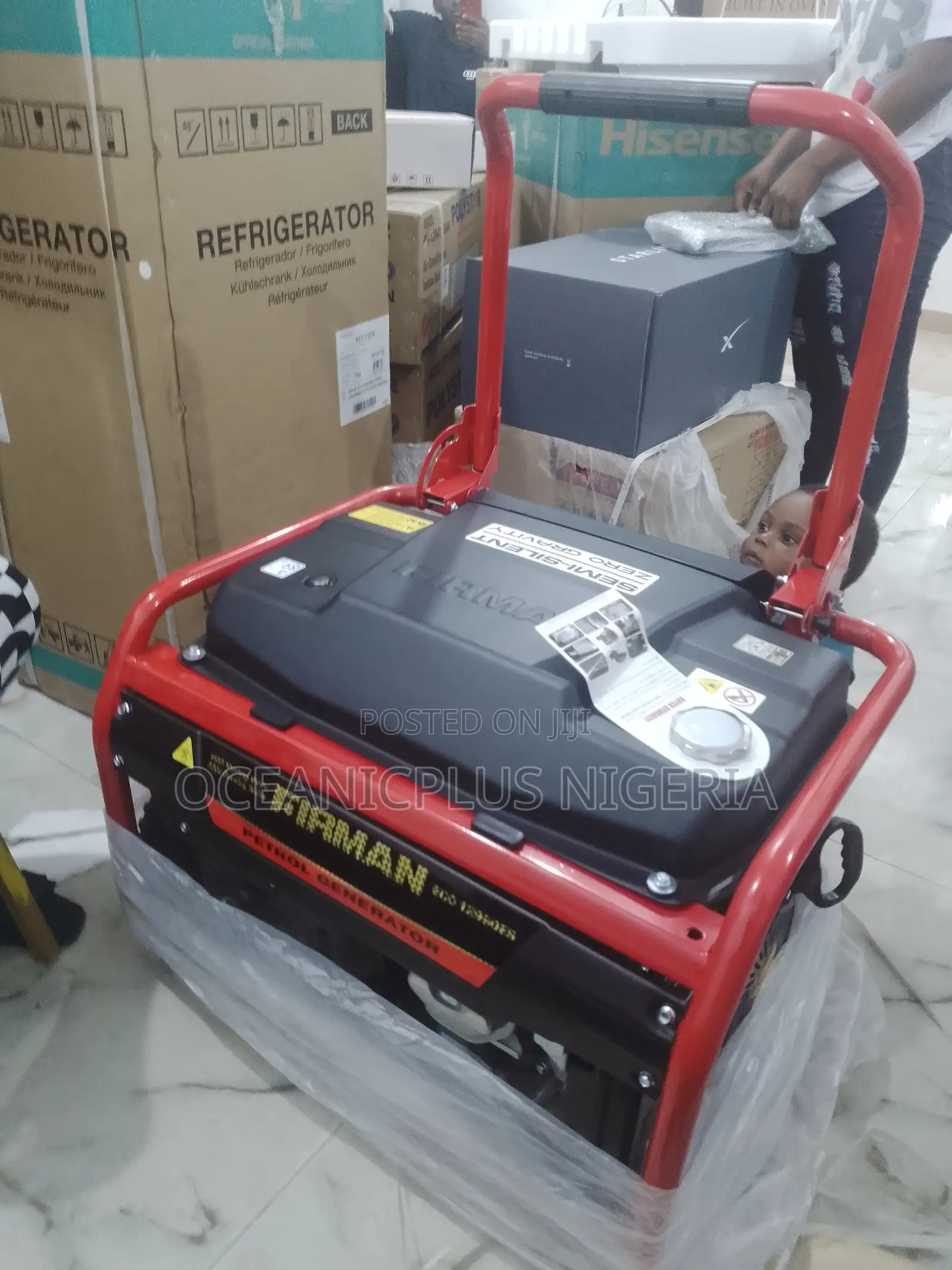 Noise Free Firman 9kva Silent Generator Petrol+Key Starter
