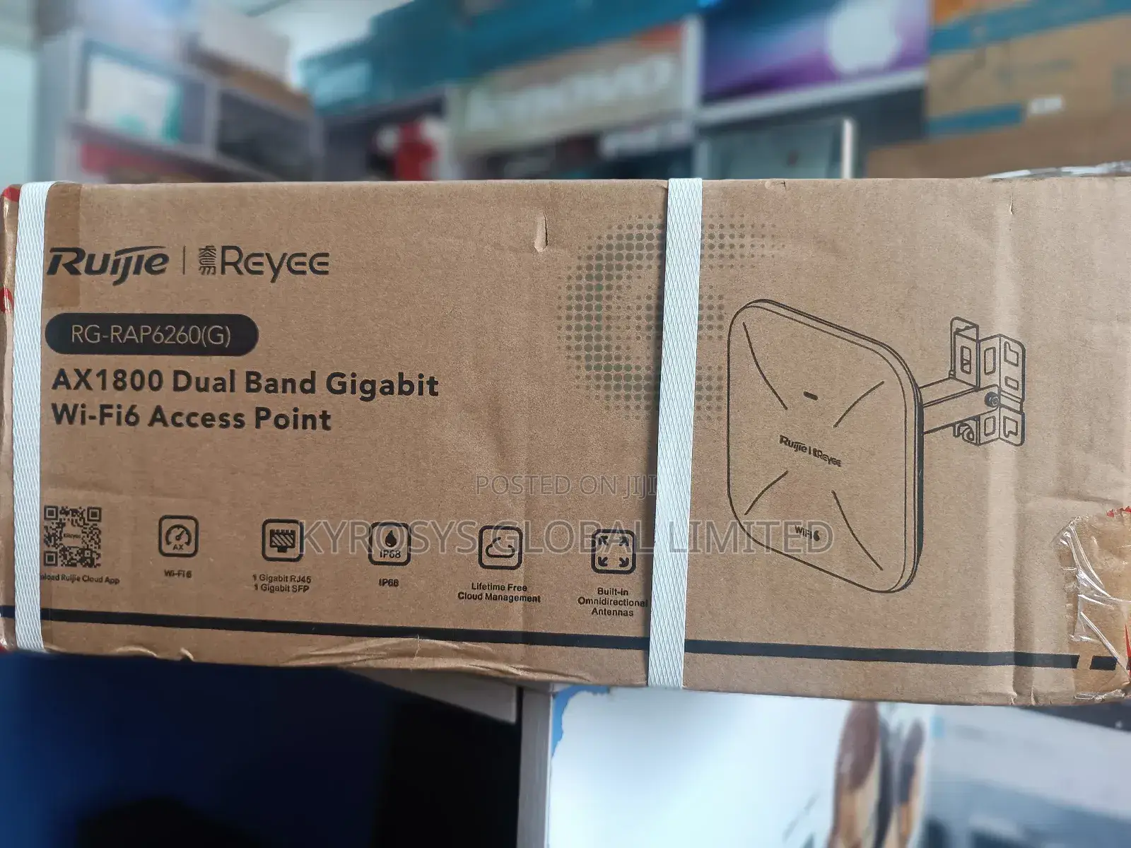 Ruijie Dual Band Gigabit Wifi 6 Outdoor Access Point