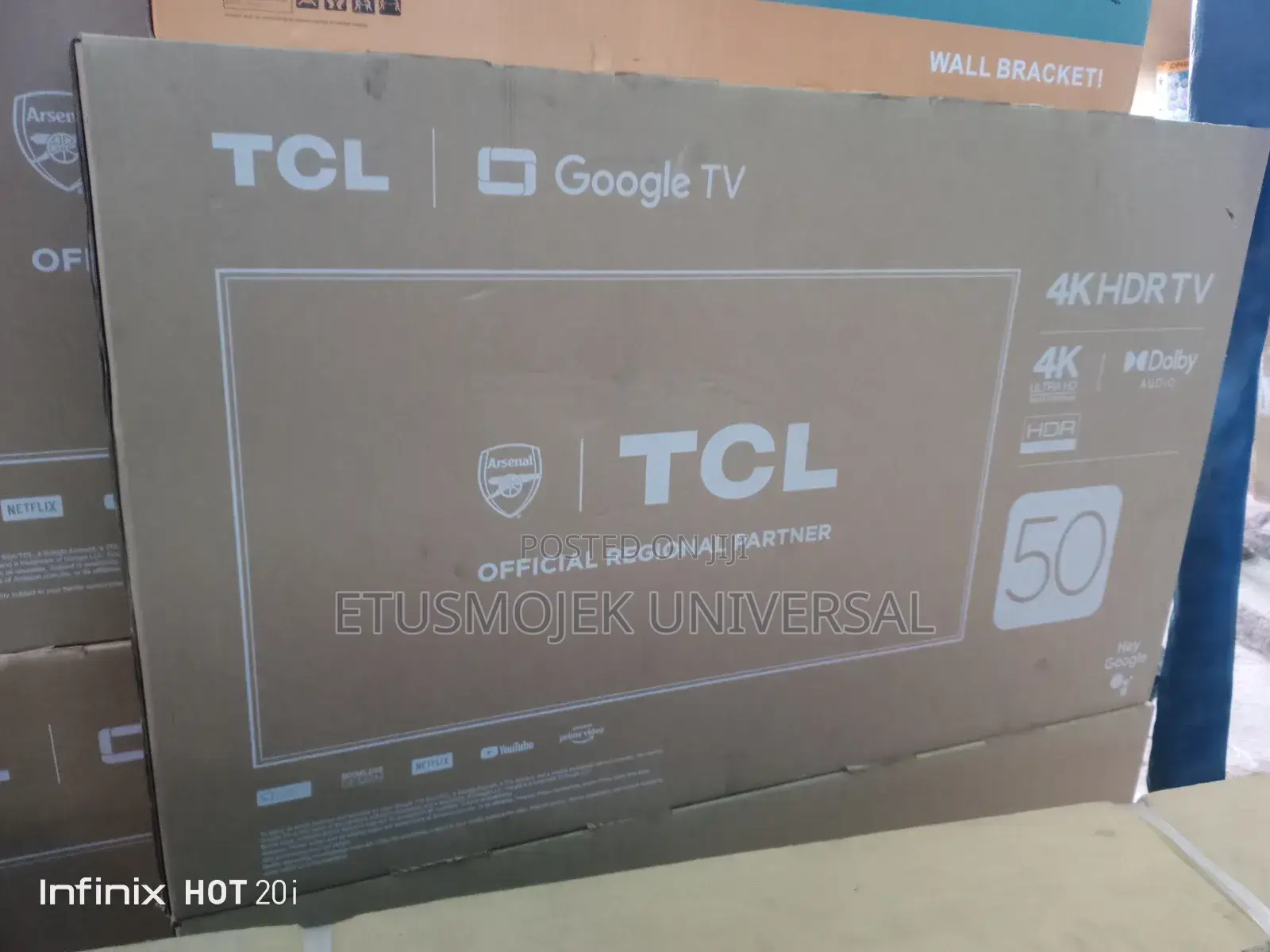 50inches TCL Google Television