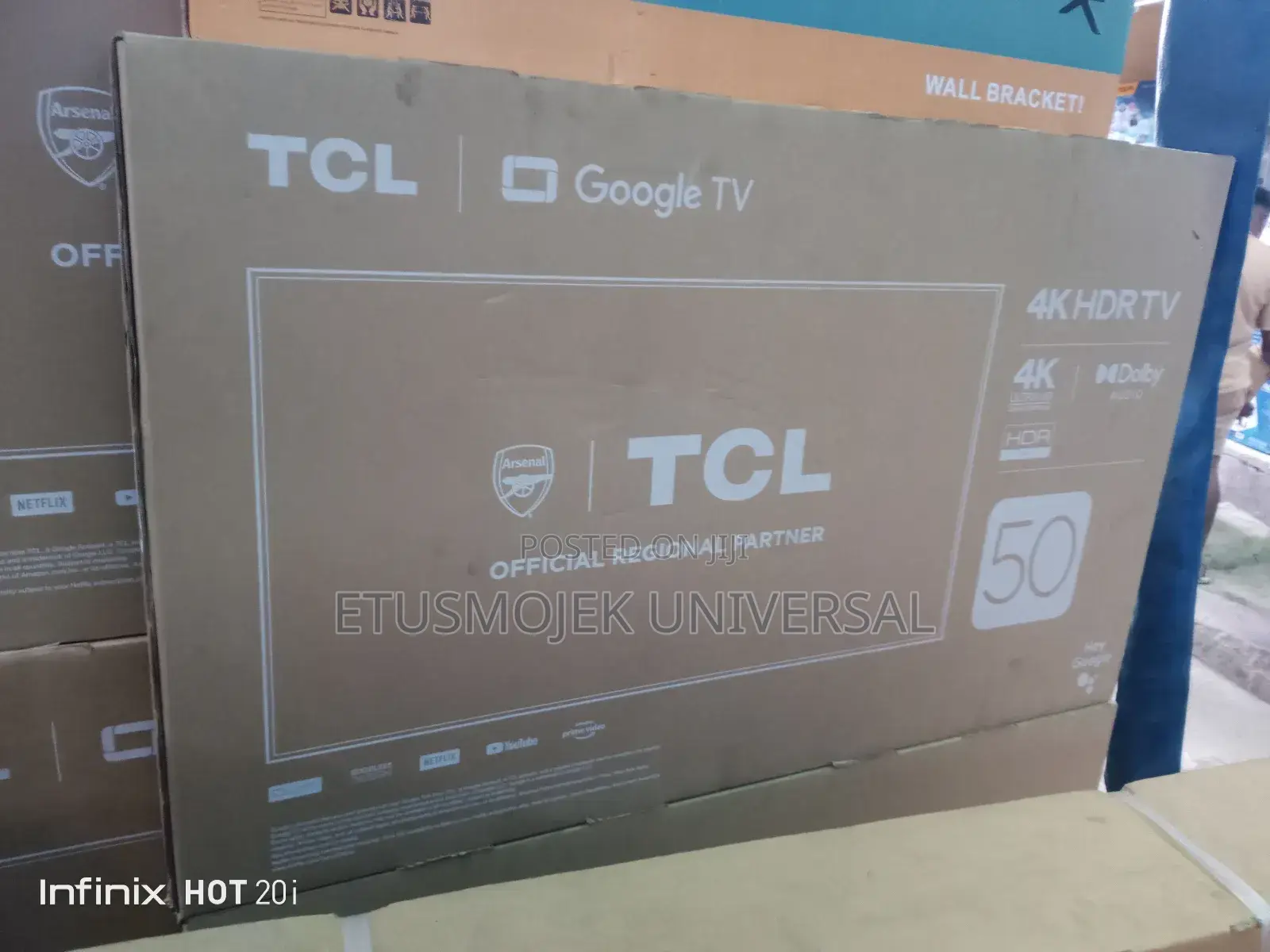 50inches TCL Google Television
