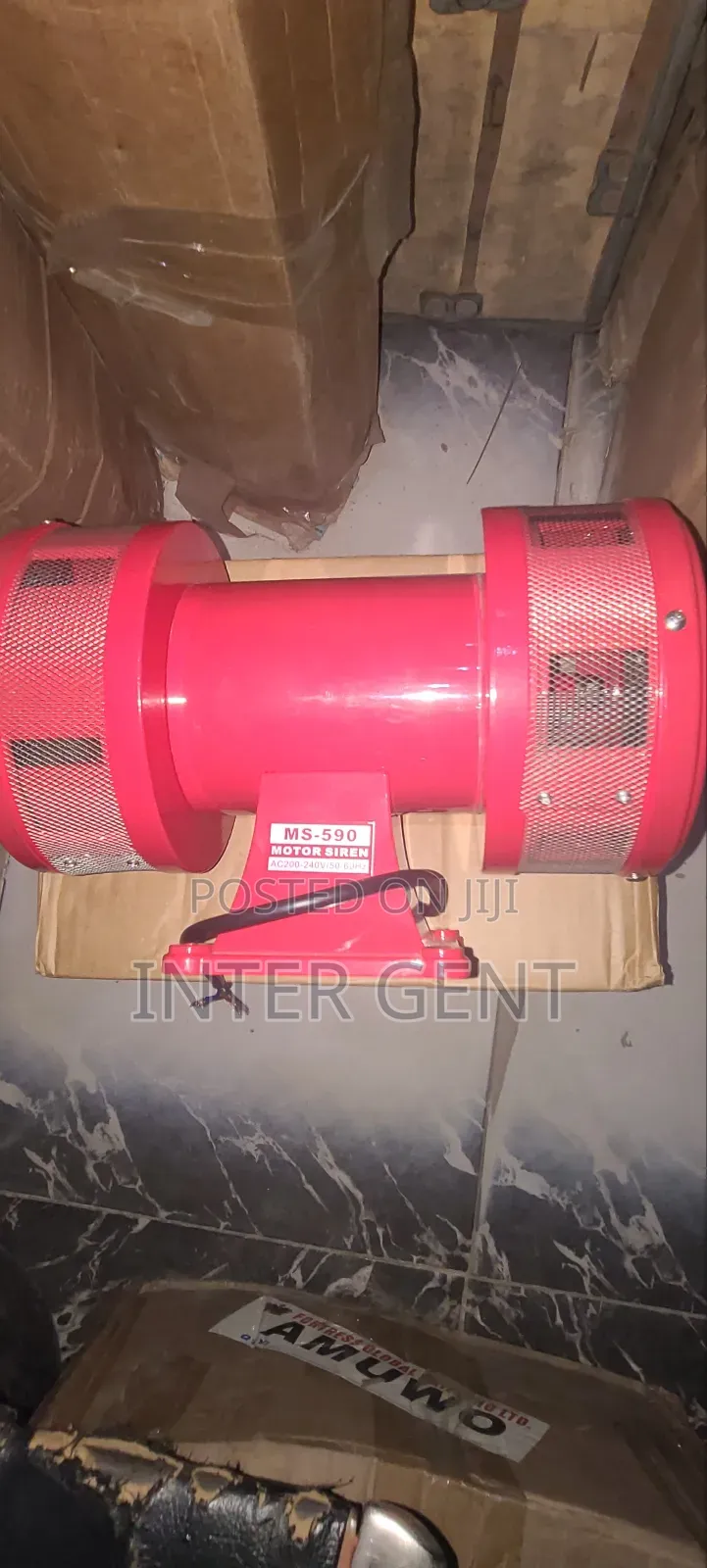 Siren 220vac Double Face Ms590
