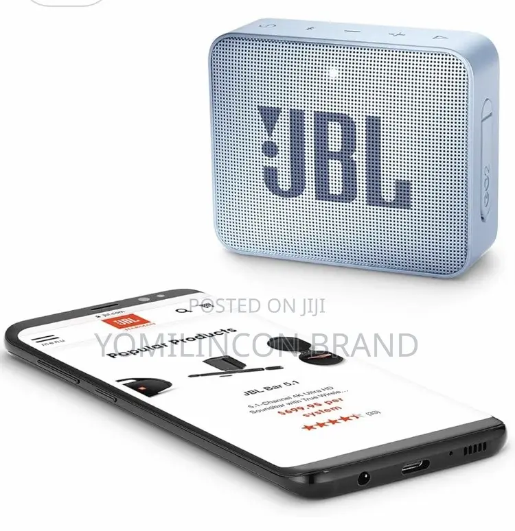 JBL Go 2 Speaker Cyan