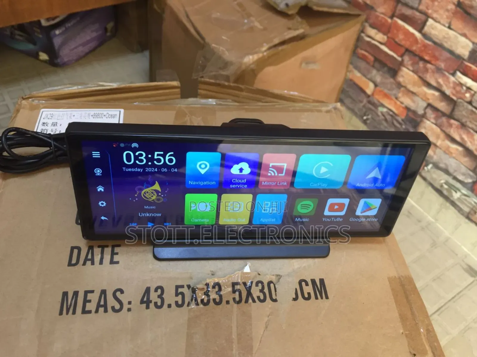 Portable Dash Cam Wireless Carplay Android Auto
10.26"