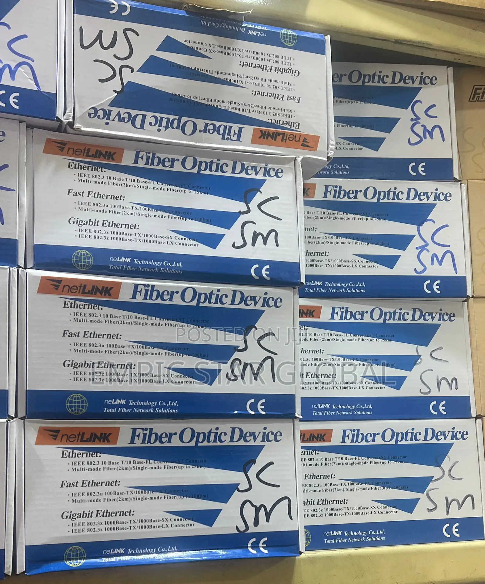 Fiber Media Converter Sc 10/100