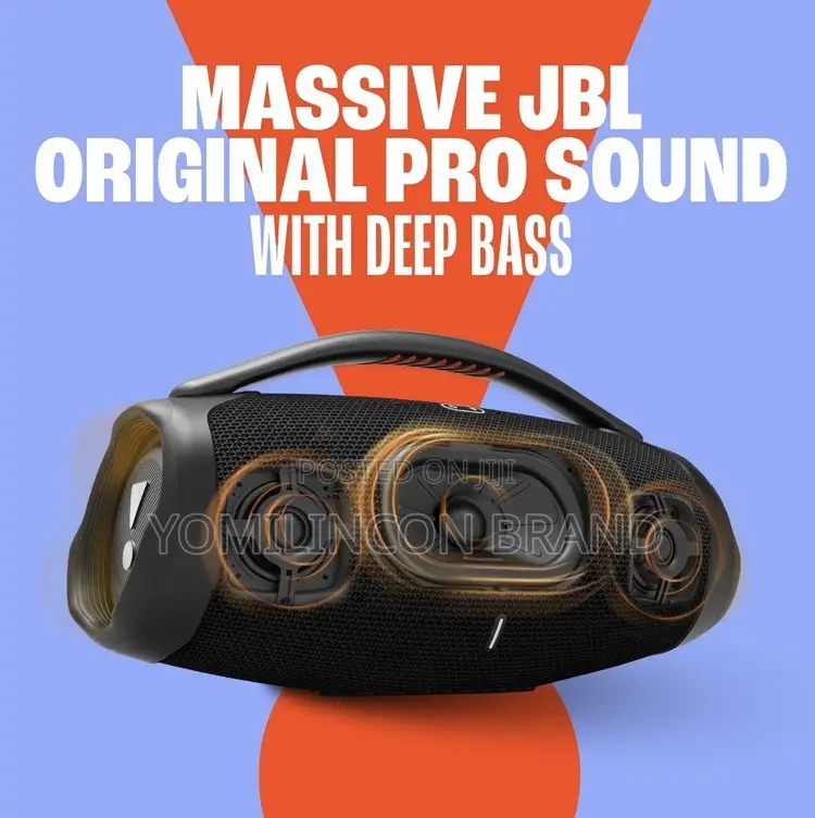 JBL Boombox 3 Speaker Black