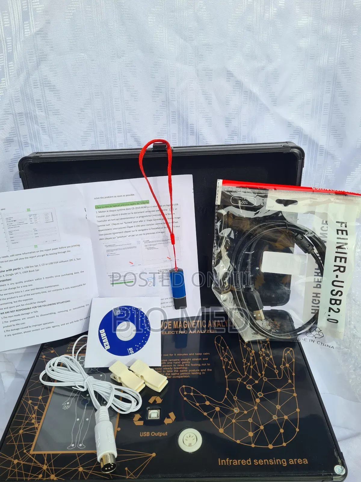 Quantum Resonance Magnetic Analyzer With Massage Function