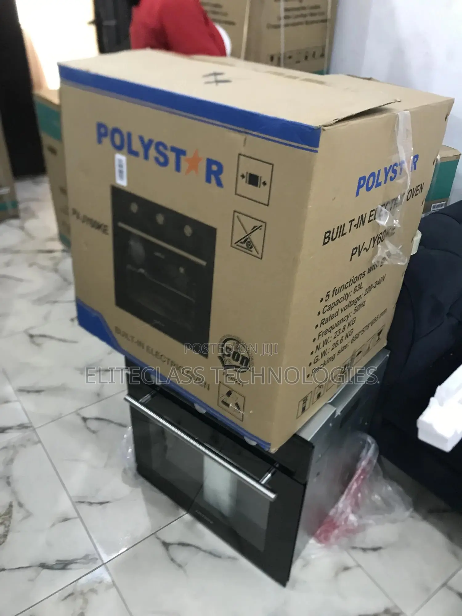 Top Grade Polystar ''Pv-Jy60ke'' Built-in Electric Oven