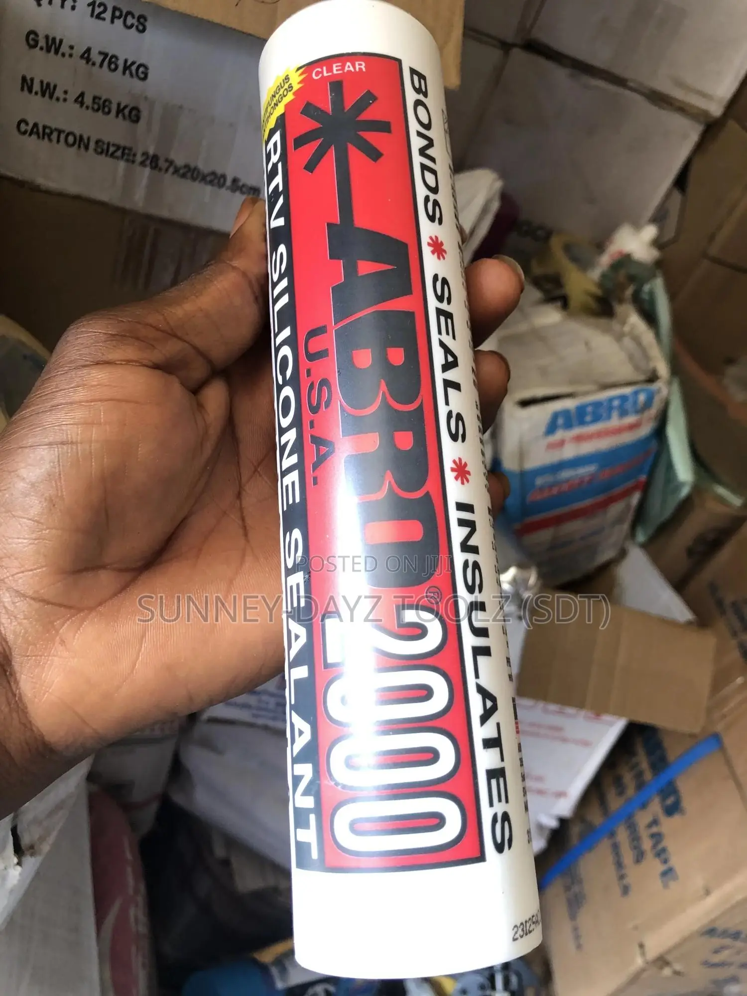 Abro 2000 Silicone Sealant