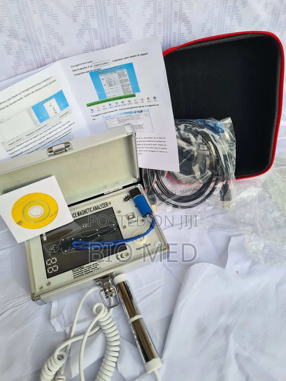Mini Quantum Resonance Magnetic Analyser | With Sensor Rod.