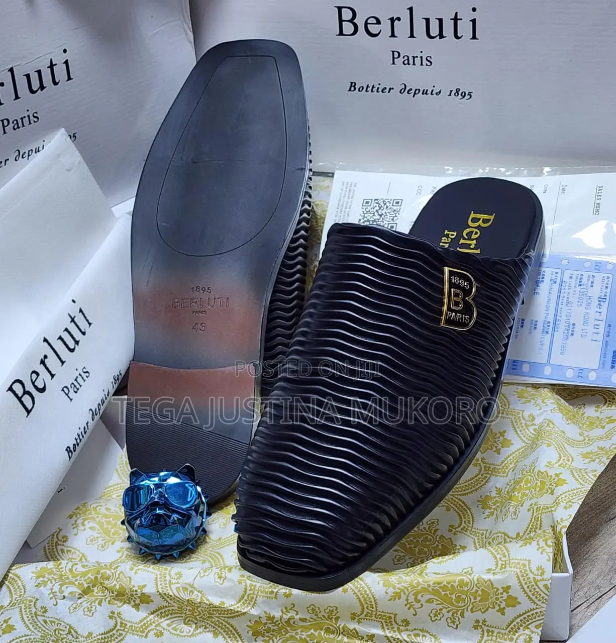 Berluti Men's Half Shoe
