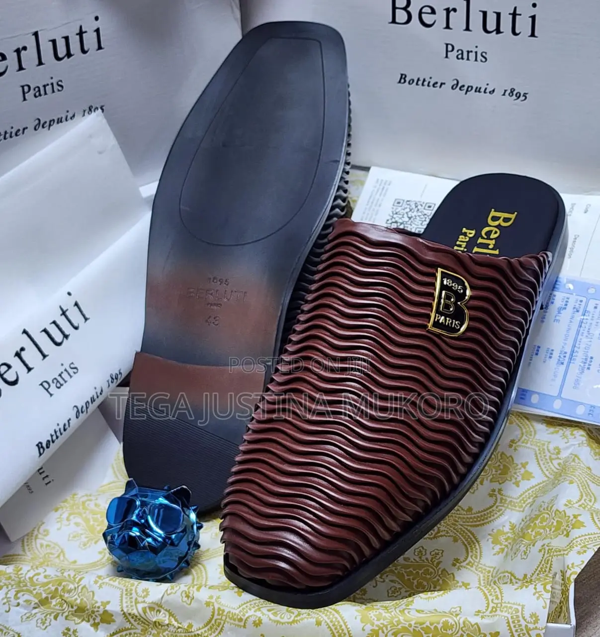 Berluti Men's Half Shoe