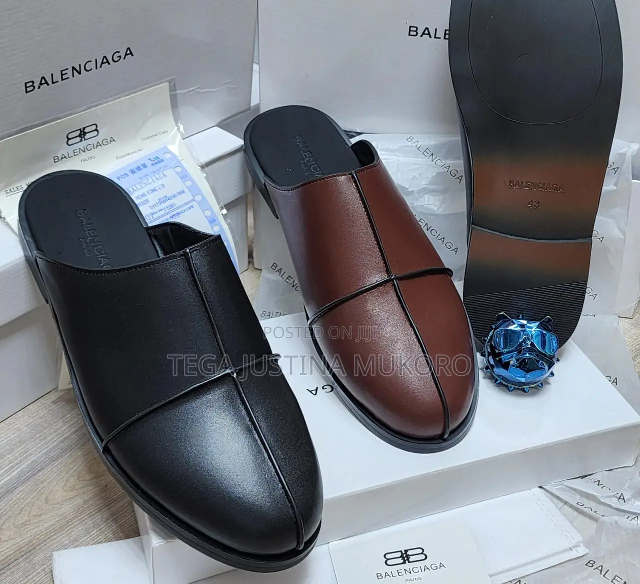 Balenciaga Men's Half Shoes