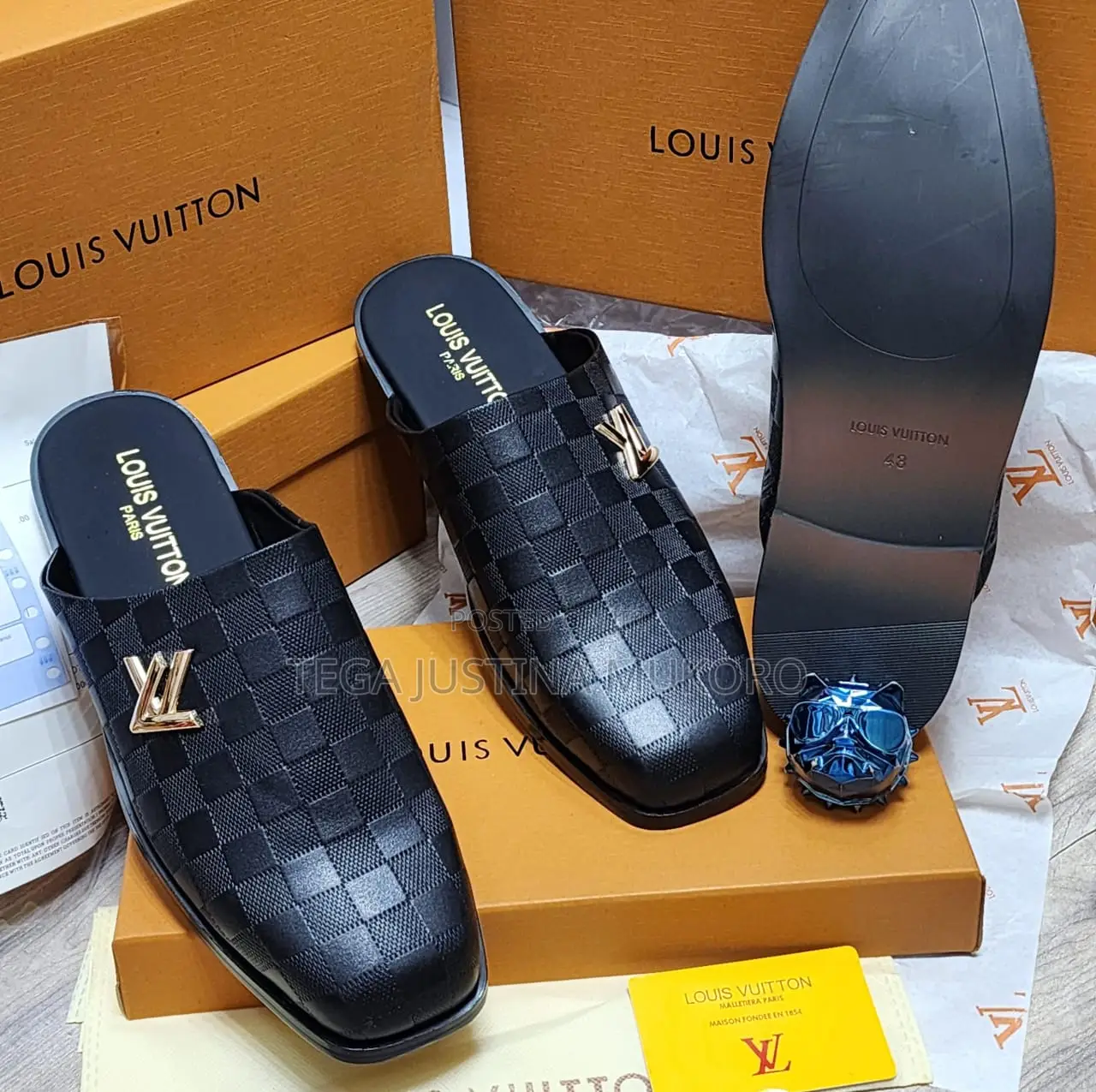 Louis Vuitton Men's Half Shoes