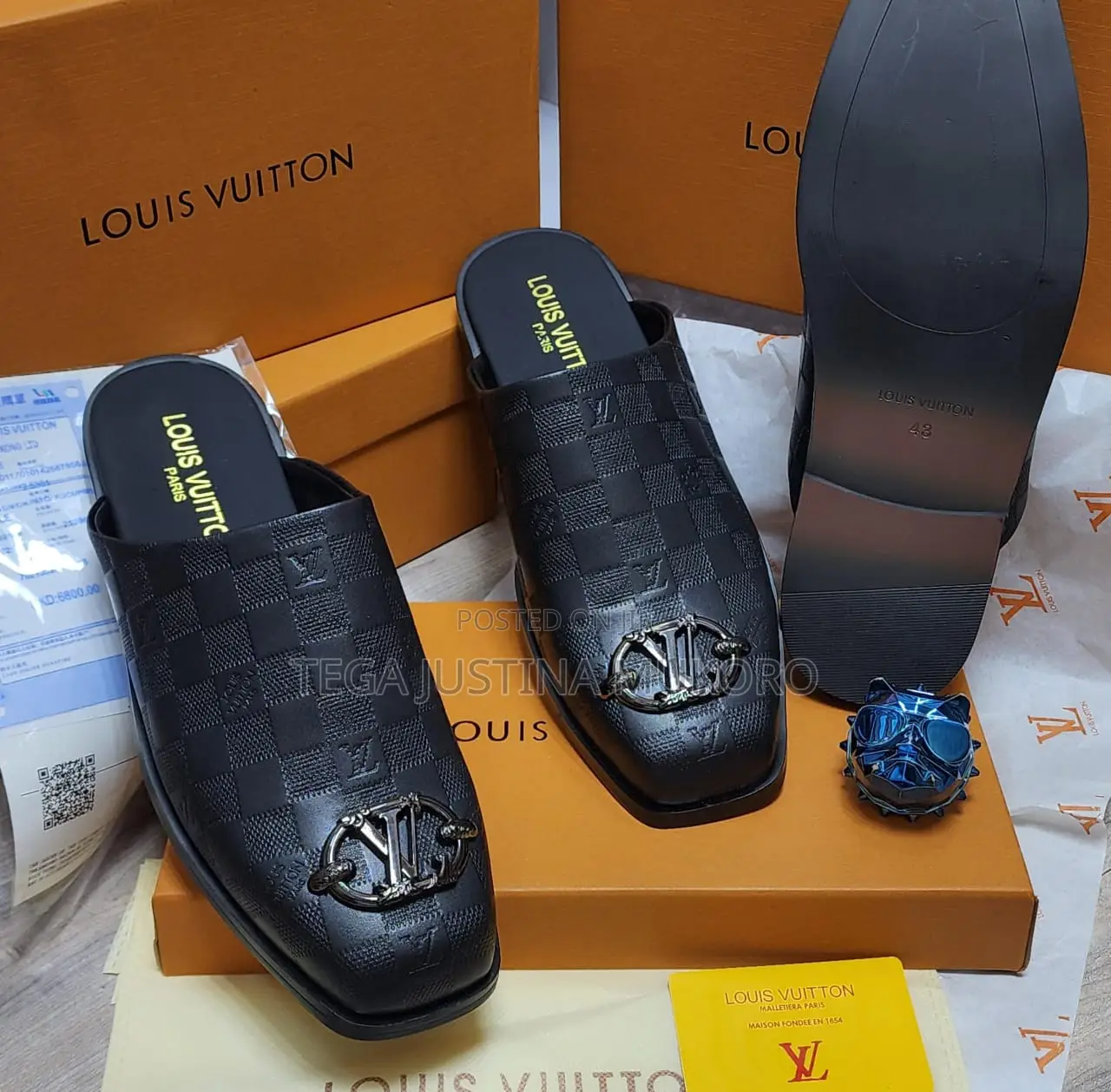 Louis Vuitton Men's Half Shoes