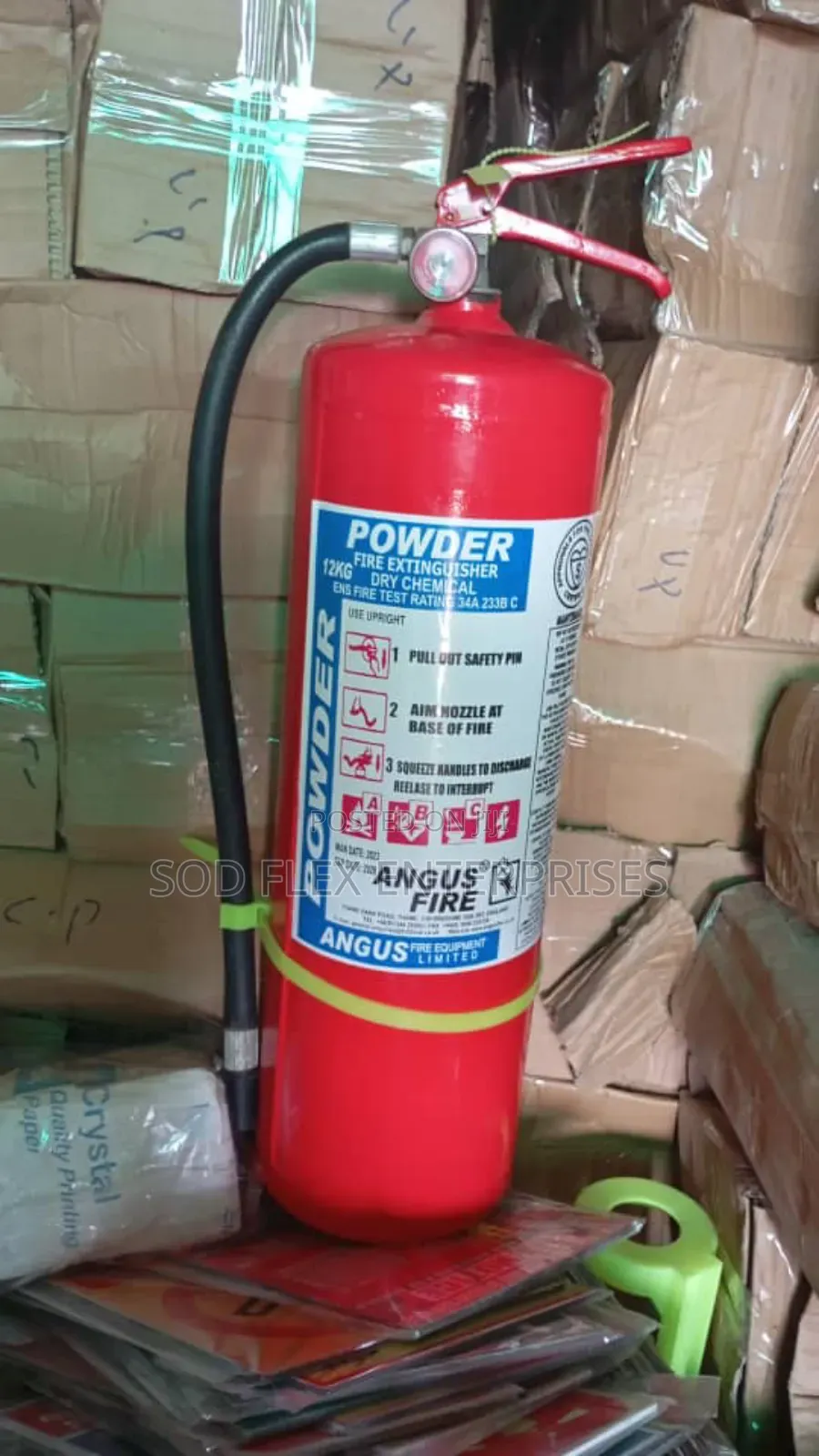 12kg Dcp/Powder Fire 🔥Extinguisher