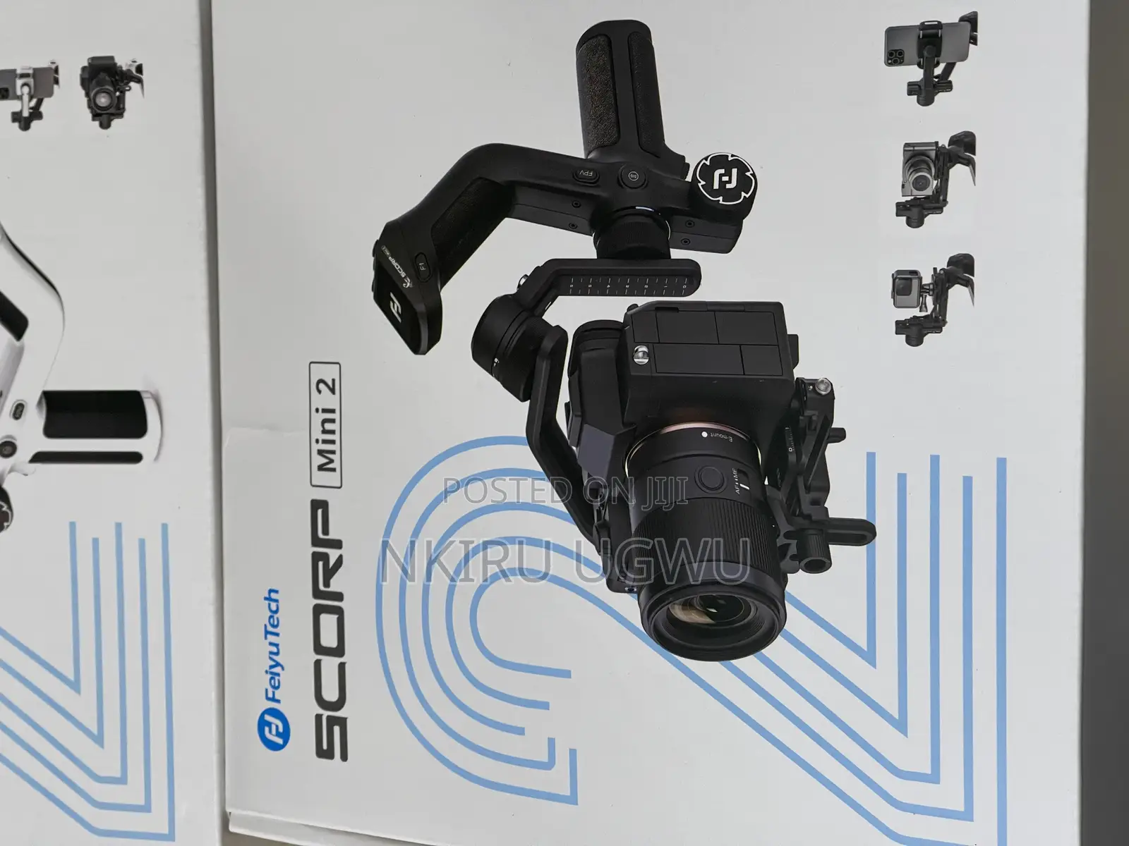 Scorp-Mini 2 Handheld Gimbal for Smartphones and Cameras