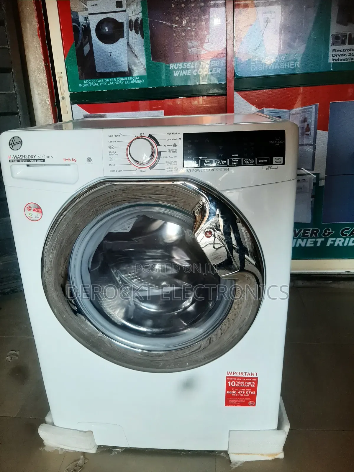 Hoover 9kg Wash Machine Freestanding