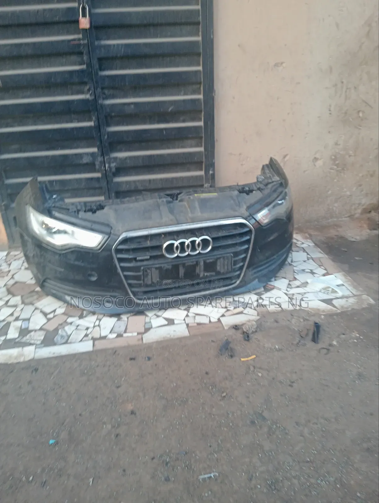 Front Complete Kit Bumper Full Light Audi A6 2013 And 2015
