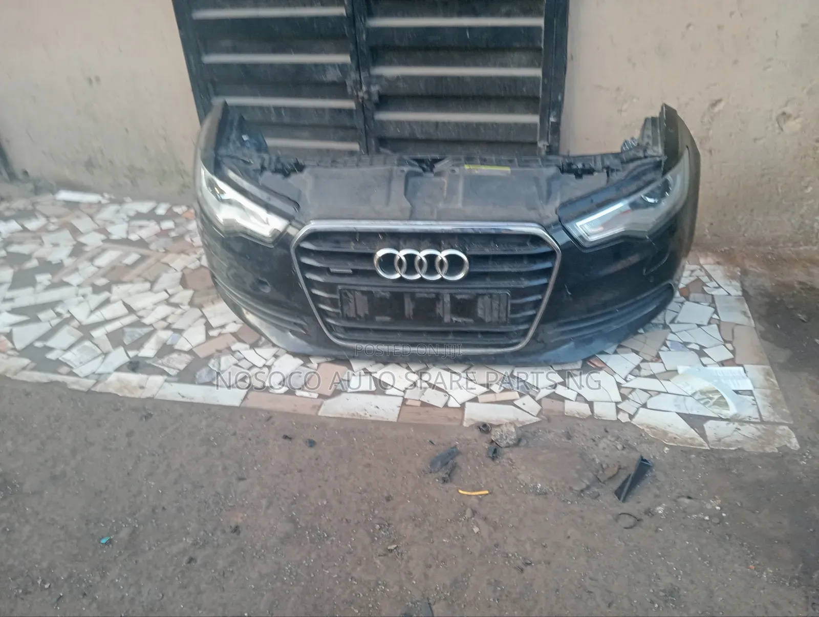 Front Complete Kit Bumper Full Light Audi A6 2013 And 2015