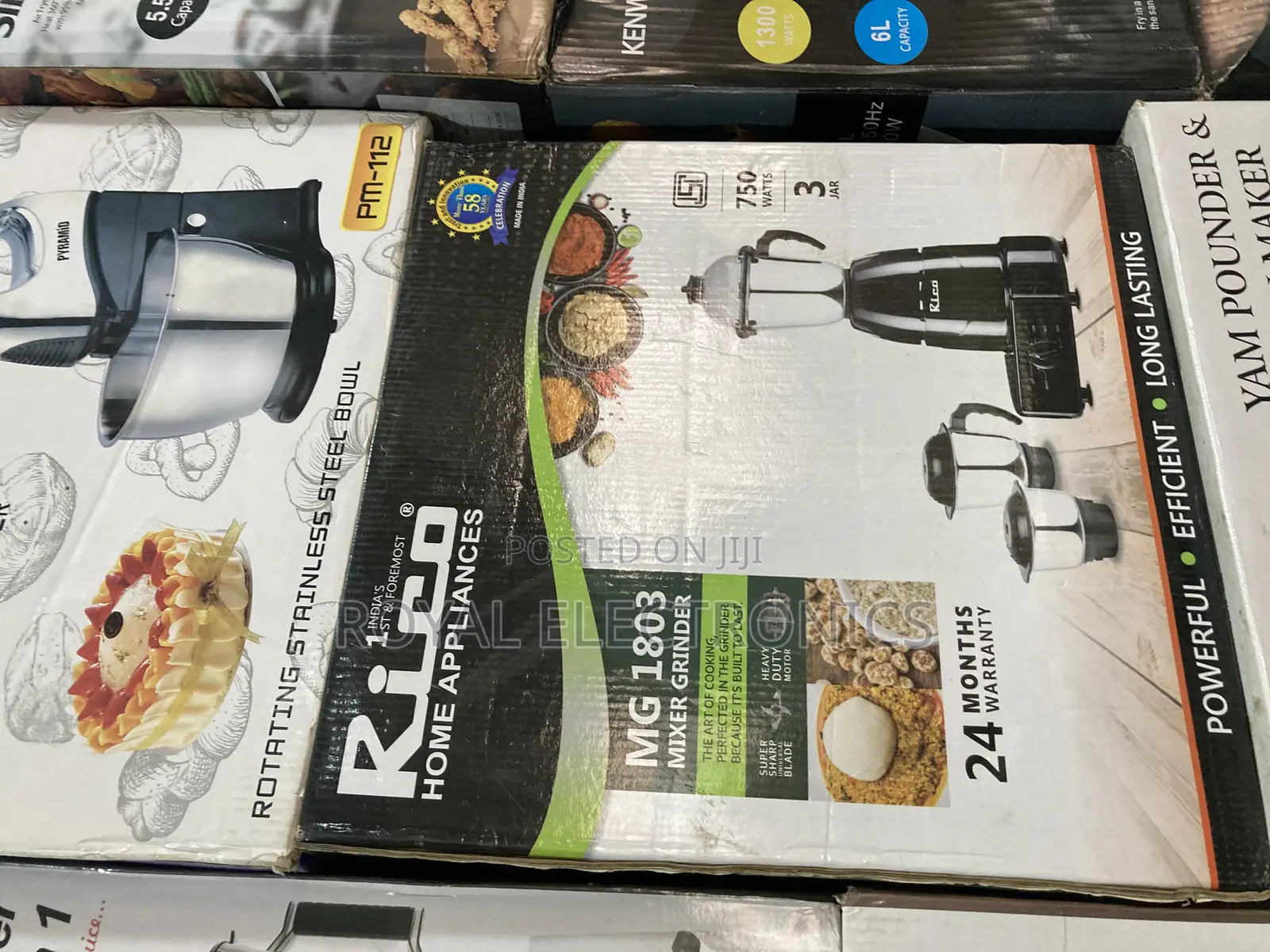 Rico Mixer Grinder With Heavy Duty Motor