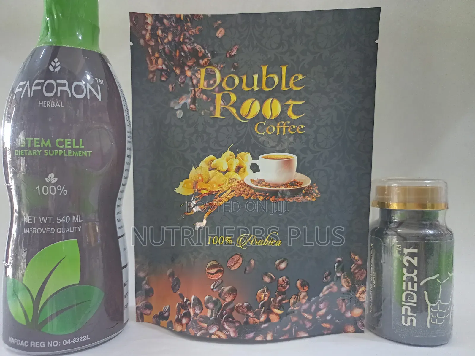 Fafaron, Double Root Coffee + Spidex 21 For Boosting Libido