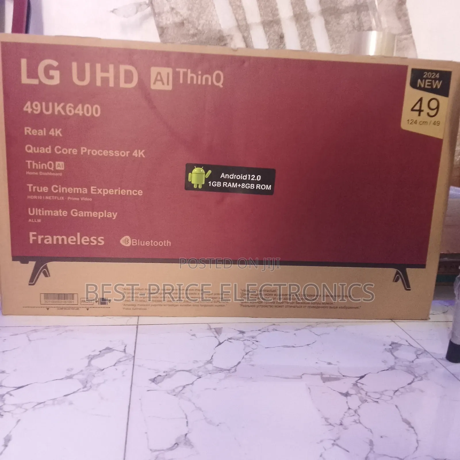 Lg 49 Inches Led With 20.Ch Speaker