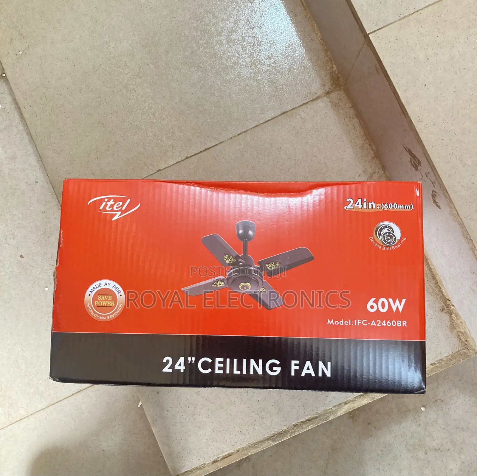 24 Inches Ceiling Fan IFC-A2460BR