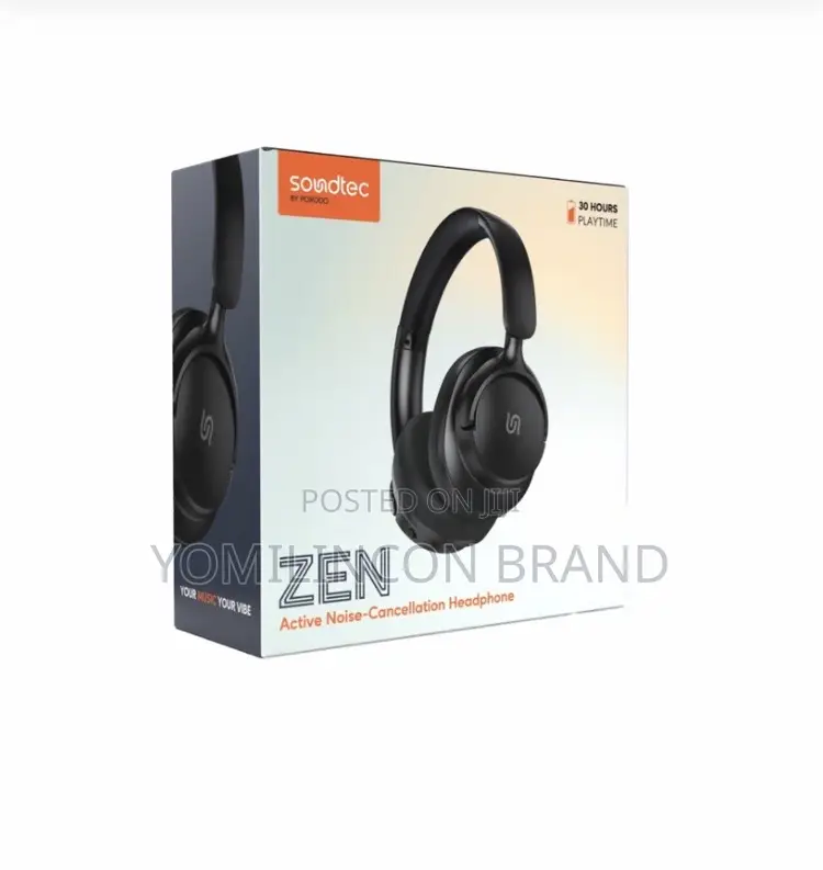 Porodo Soundtec Zen Active Noise-Cancellation Headphone