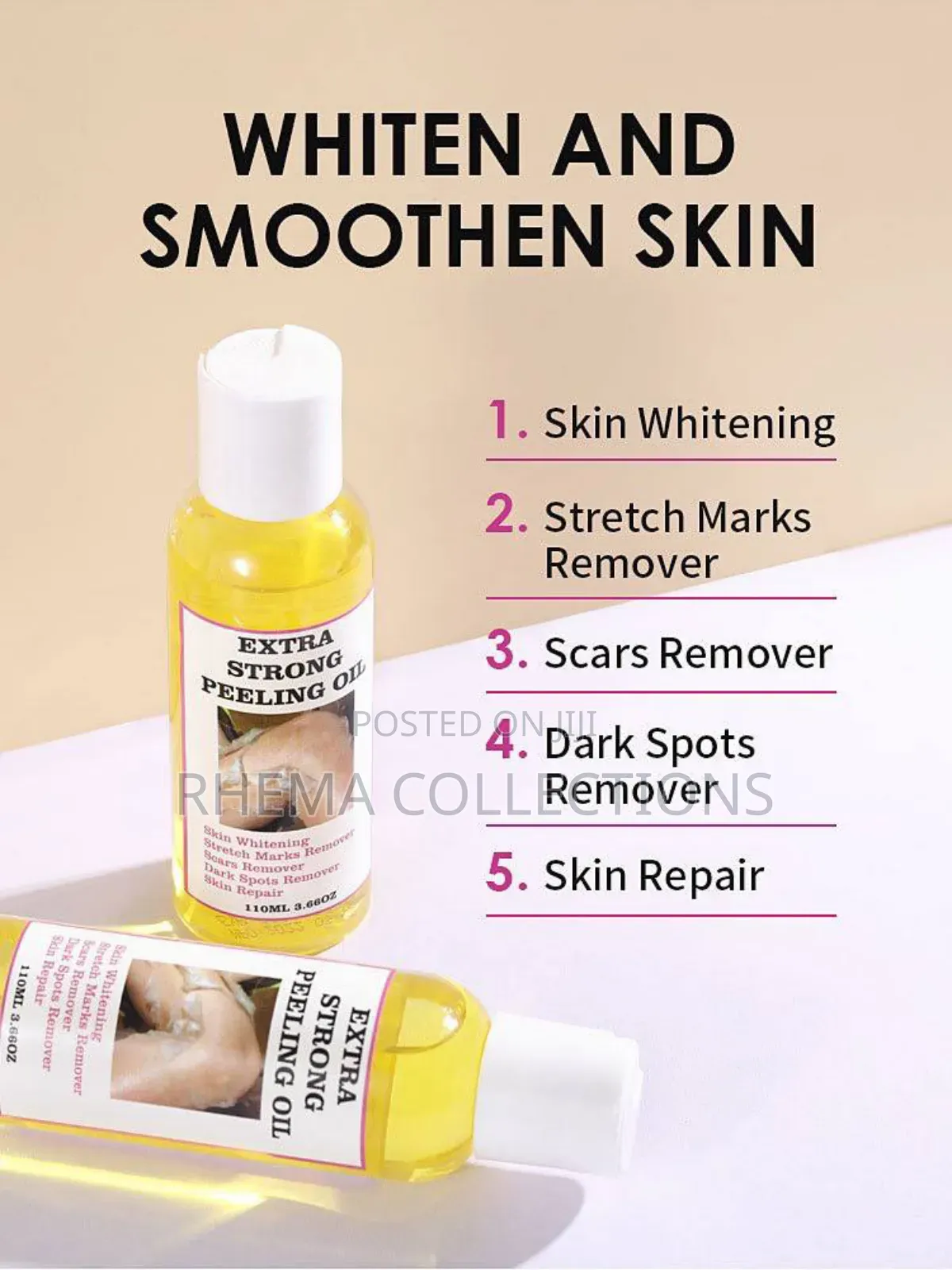Extra Strong Peeling Oil for Whiten and Smoothen Skin 110ml