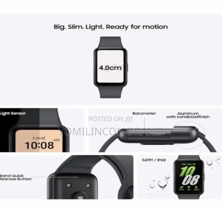 SAMSUNG Galaxy FIT 3 [2024] 1.6" AMOLED - (Black)