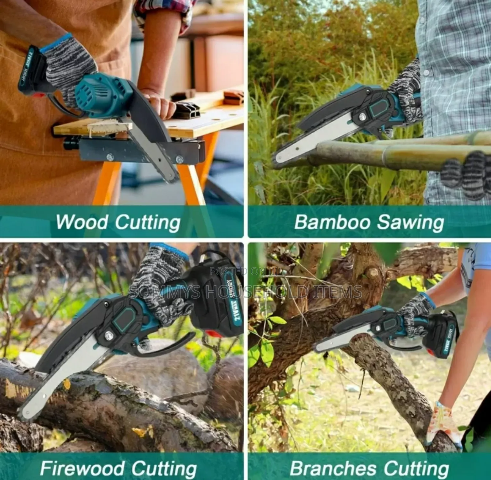 Rechargeable Chainsaw Machine
