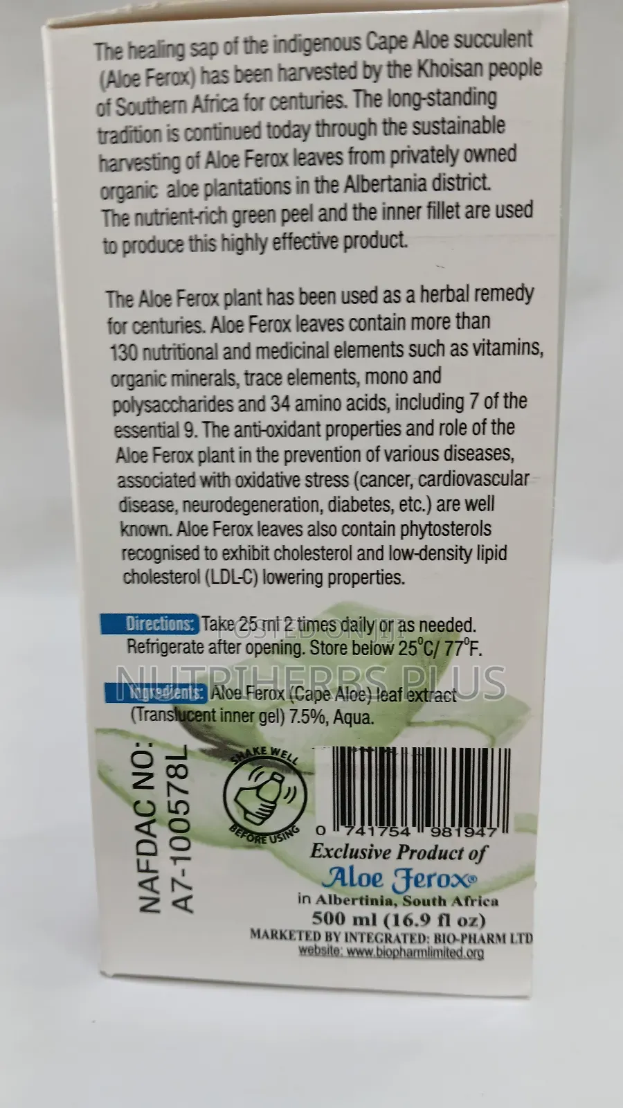 Aloe Ferox RESTUR: Powerful Anti-Aging for Clearer Skin