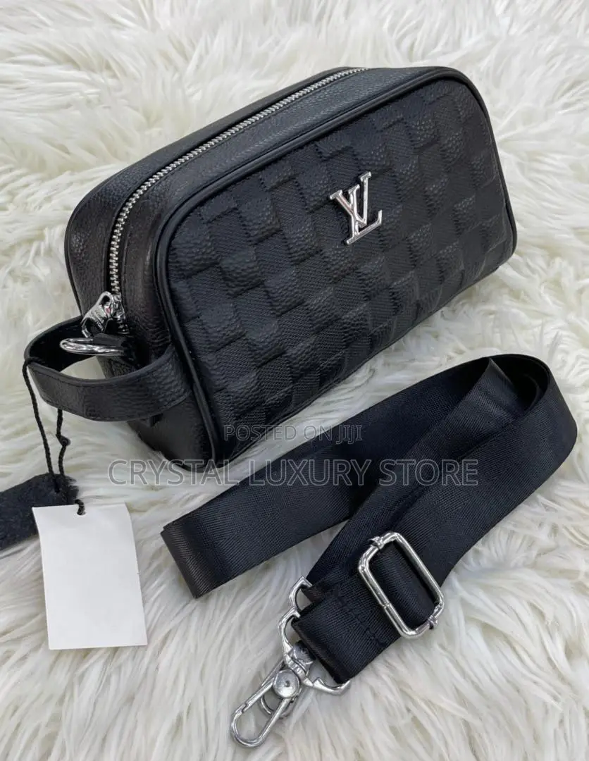 Louis Vuitton Quality Luxury Men Genuine Leather Side Bag