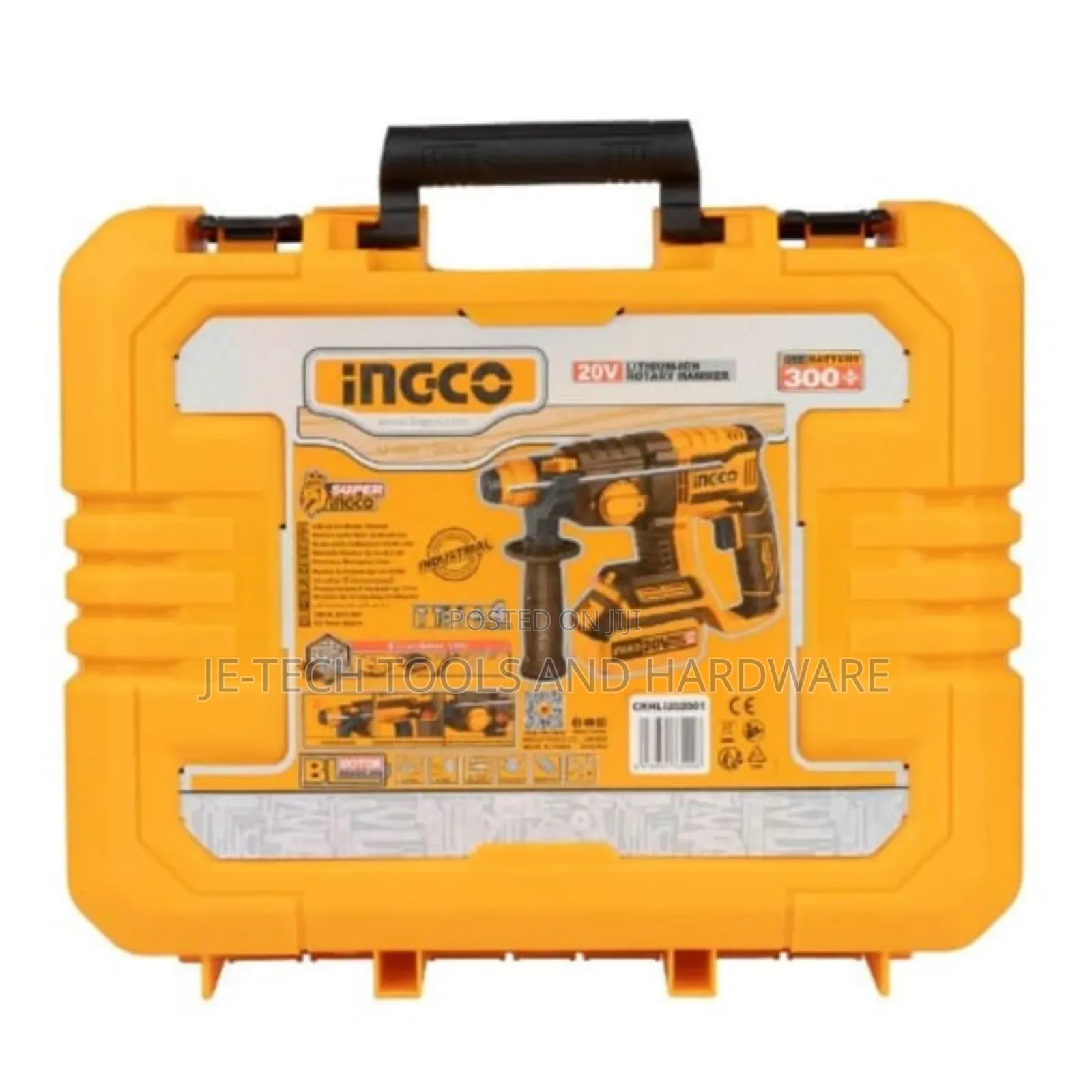 Ingco Lithio-Ion Cordless Rotary Hammer-20v
