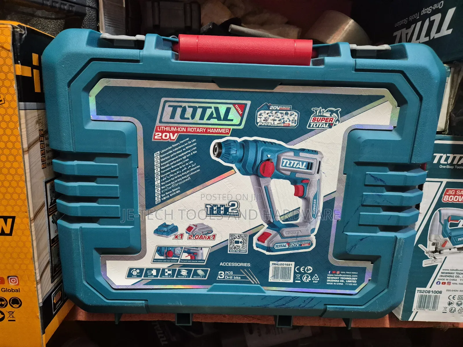 Total Cordless Rotary Hammer -16mm - 20V