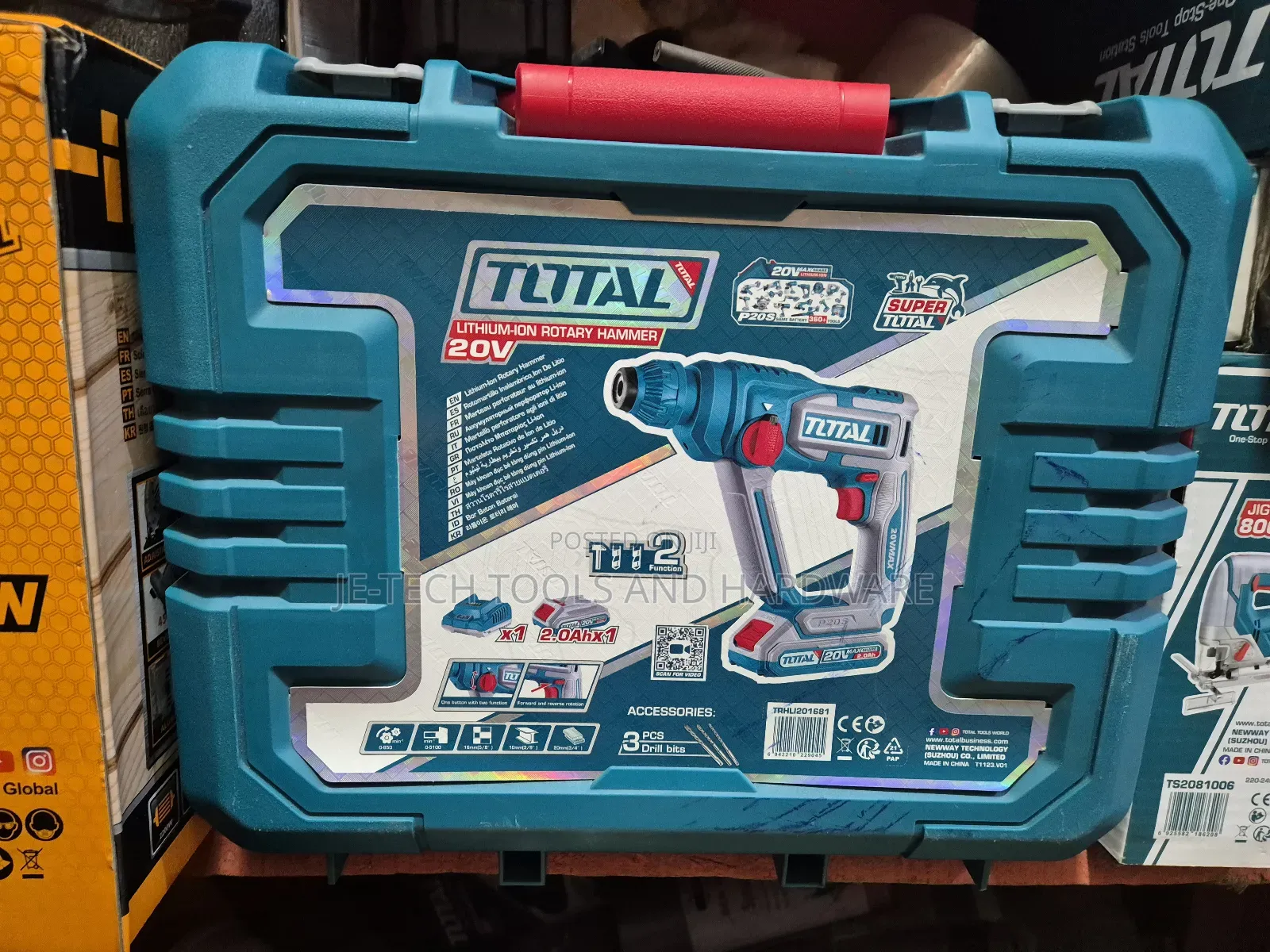 Total Cordless Rotary Hammer -16mm - 20V