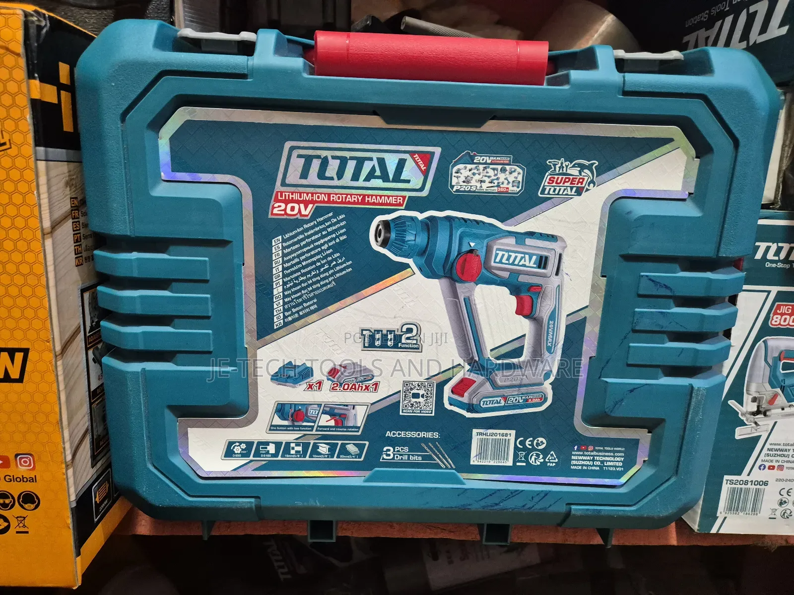 Total Cordless Rotary Hammer -16mm - 20V