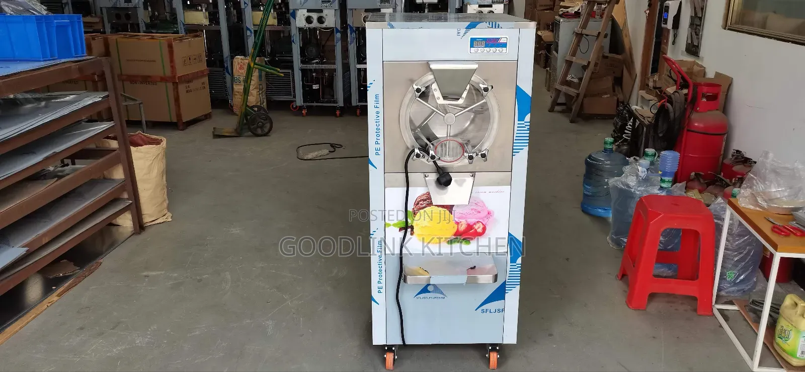 Hard Ice Cream Machine