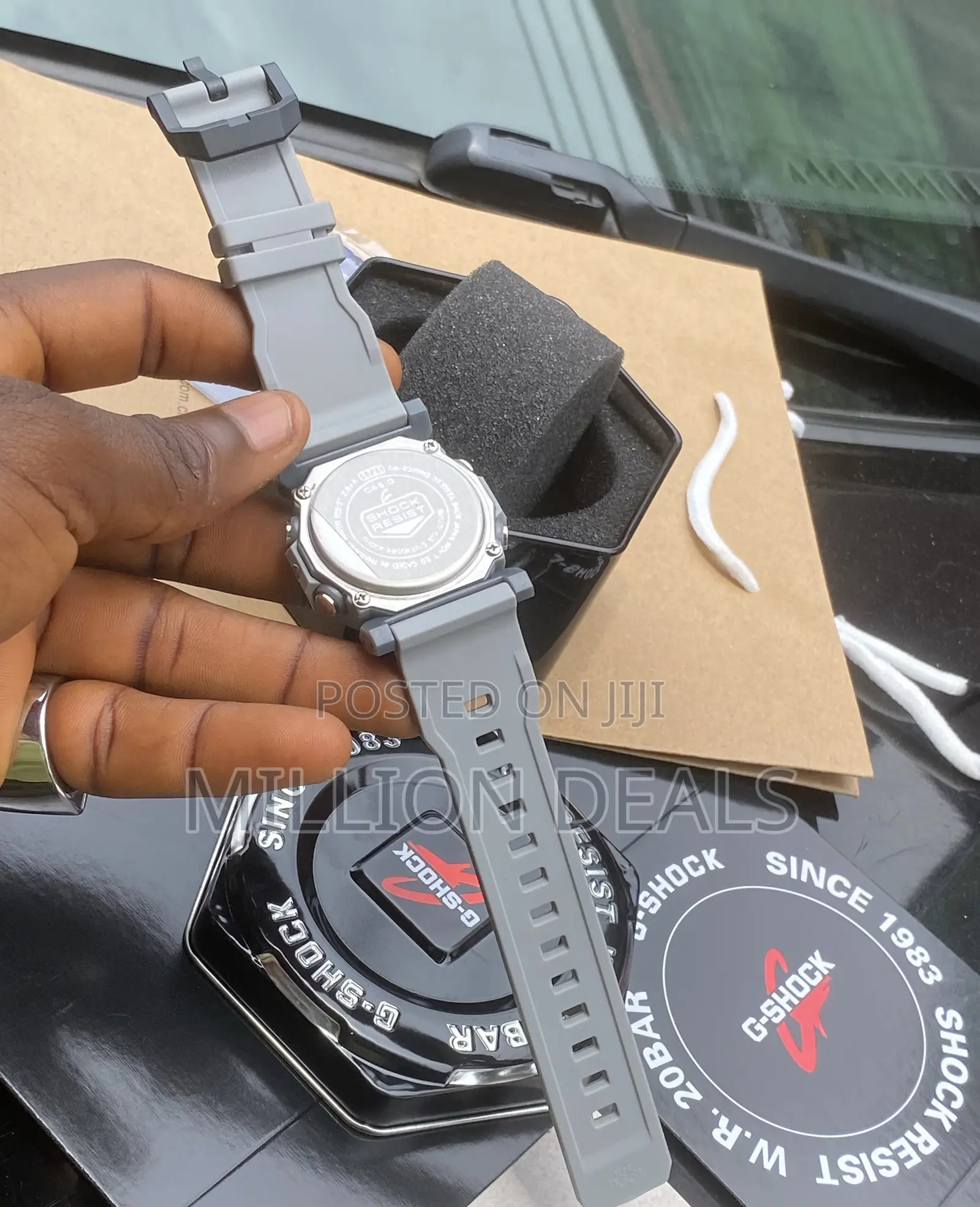 G-Shock Grey Lux Rubber Strap Men’S Wrist Watch