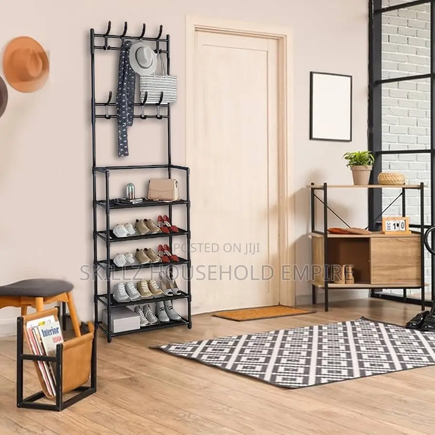 Shoe Rack With Top Hock