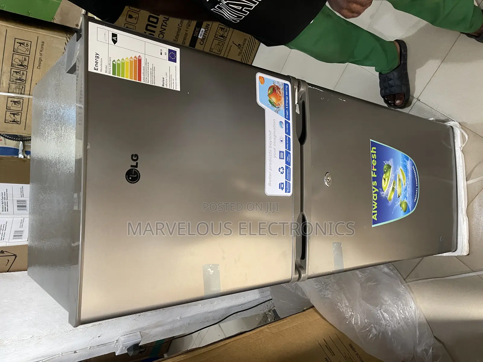 Brand New Lg Refrigerator Full Coper Engine Inbult Stab Warrantyvalid