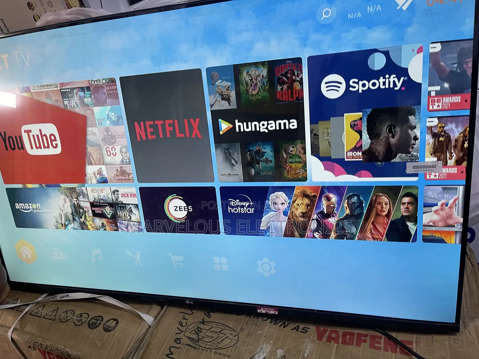 Brand New Lg 50inch Full Hd Full Framless Smart Television