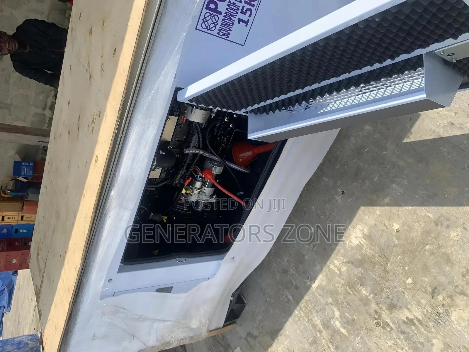Rated Power 15kva Perkins Soundproof Generator